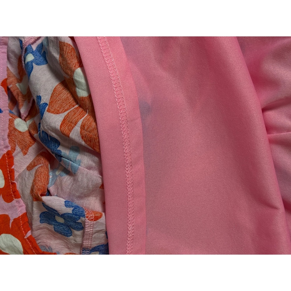 Y2k Entro Pink Floral Tiered Oversized Babydoll Dress Retro Girlhoodcore XL Brig - Picture 6 of 10